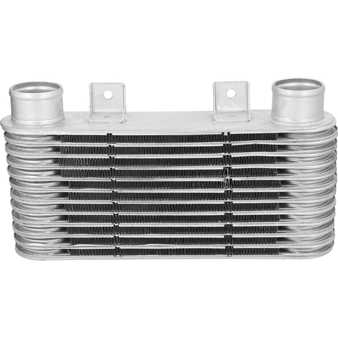 52mm Intercooler Motor Koeler Radiateur Aluminiumlegering Universeel voor Automobiel Motorfiets gray
