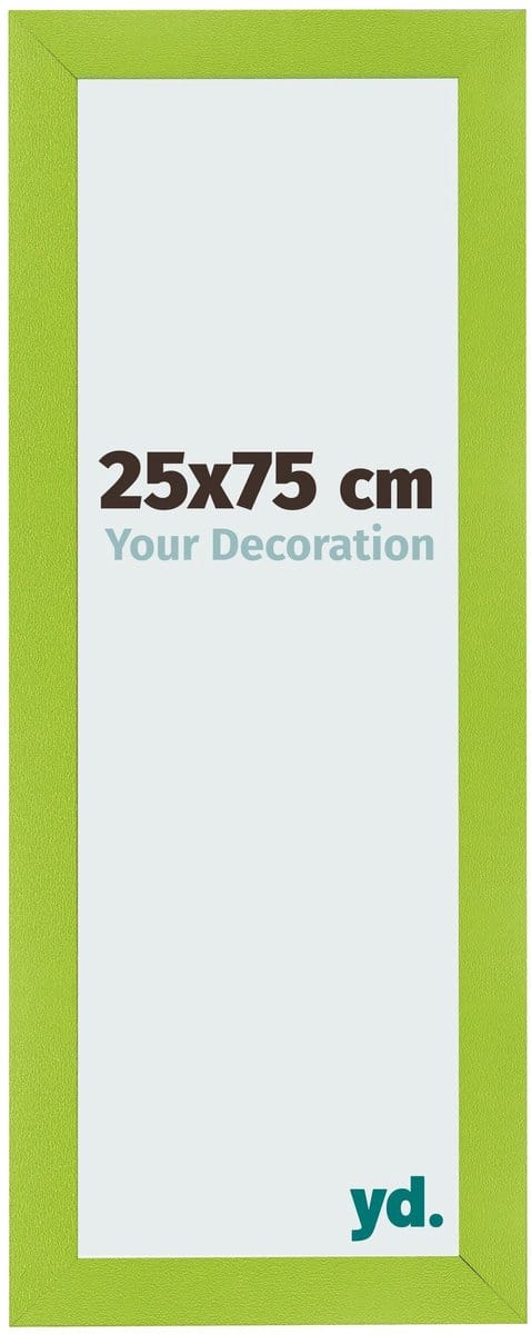 Your Decoration - Fotolijst 25x75 cm - MDF - Groen - Pisa