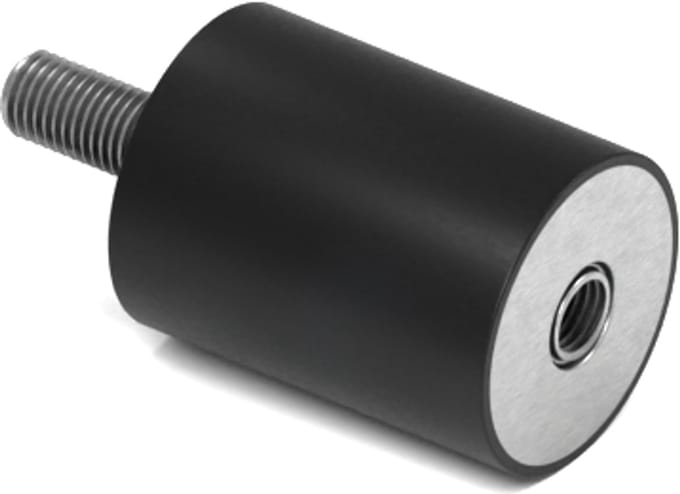 Rubbermagazijn - Trillingsdemper - Type B - 15x20mm - M4 - Set 10 stuks