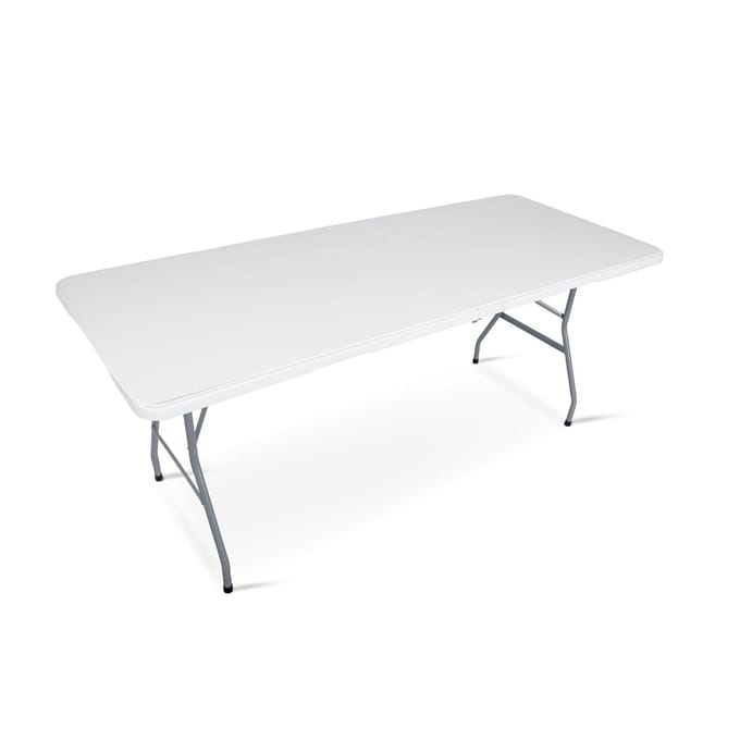 Inklapbare tuintafel 180 cm Plonos wit