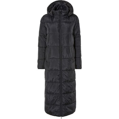 ESMARA Lange dames winterjas (Zwart, S (36/38))