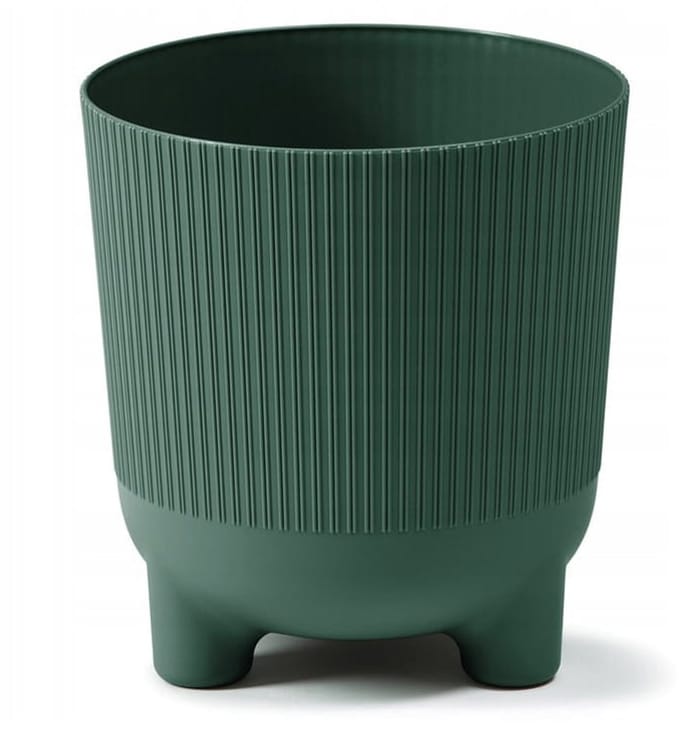 Lamela Aria Jumper - Bloempot - 18 cm - Avocado - Inclusief Poten