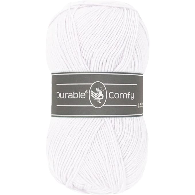 Durable Comfy - 310 White - Acrylgaren met Verfijnde Microvezel