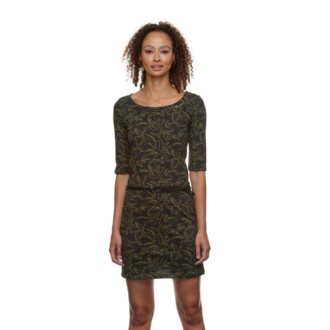 Ragwear jurk tamy Goudgeel-M (38)