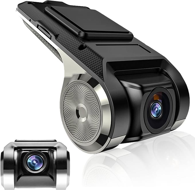 Auto Dashcam - Mini-camera - 170° Groothoek - Nachtzicht - Voor Auto's