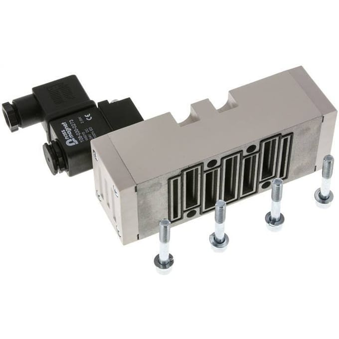 5/2 ISO 5599-2 Magneetventiel 24V AC 1.5-10bar/21.0-140psi YPC