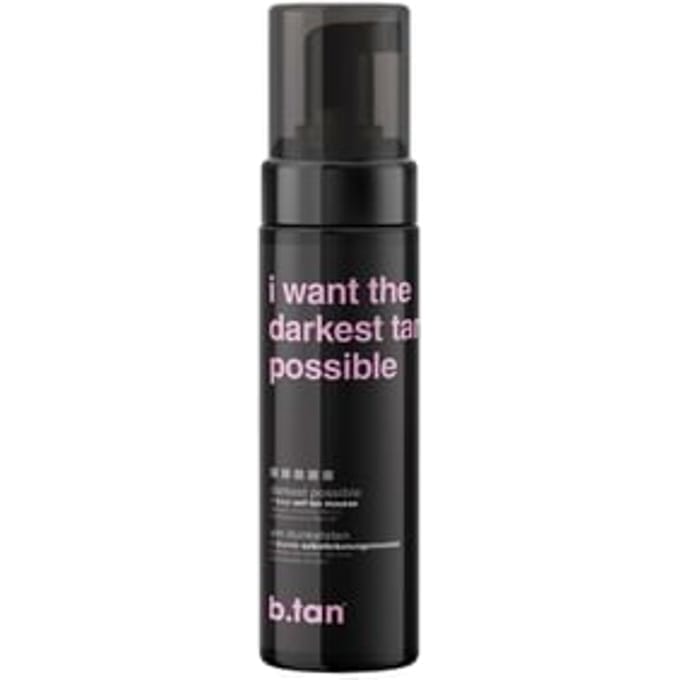 b.tan - i want the darkest tan possible - self tan mousse 200ml