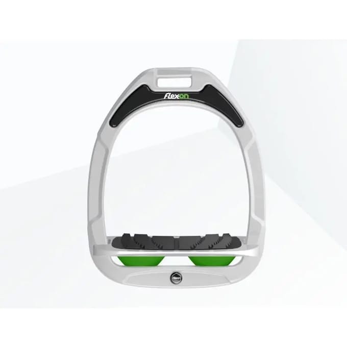 Ingelaste Grip Wit/Grijs/Groen Flex-On Green Composite