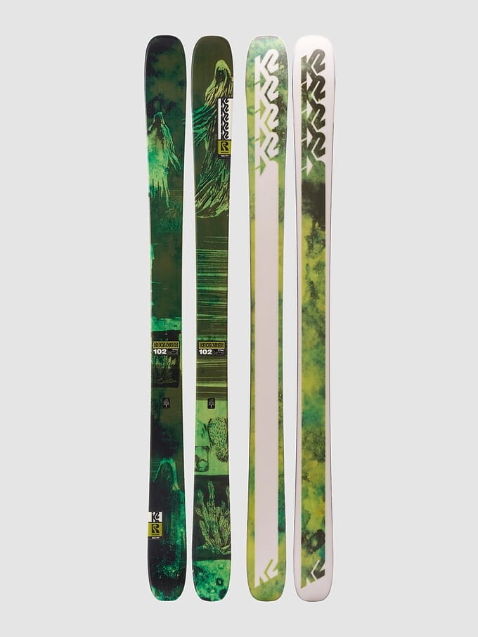 K2 Reckoner 102 2027 Ski's groen