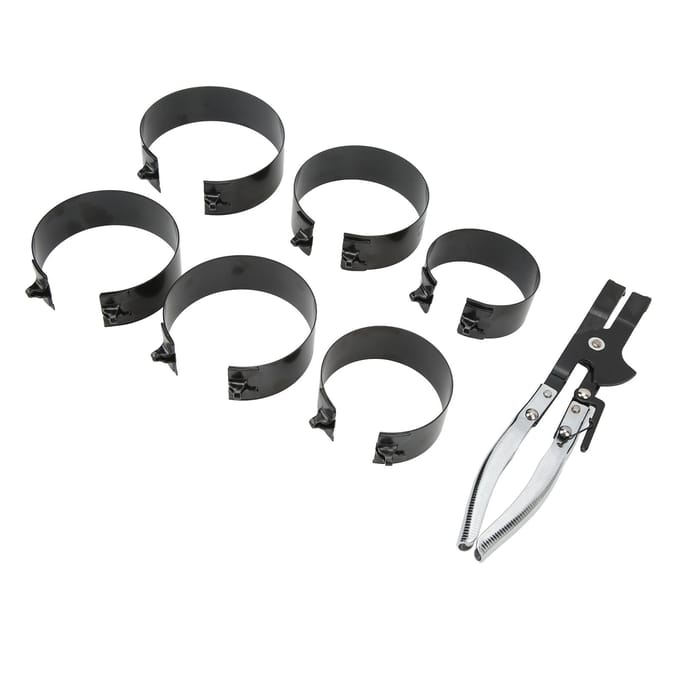 Ensemble de compresseurs de segments de piston, ajustement universel, taille de 6 bandes, pince de réparation pour installateur de piston, automobile
