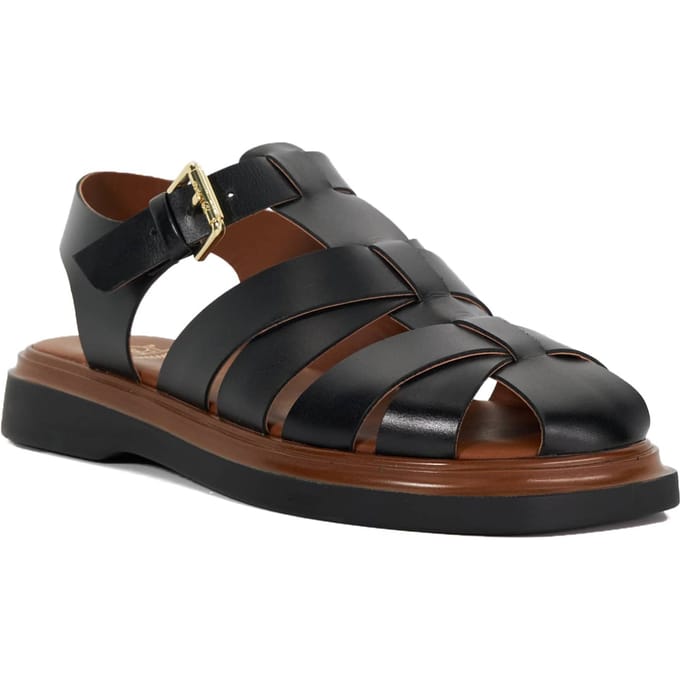 Dune Dames Lisherman - Platte Visser Sandalen