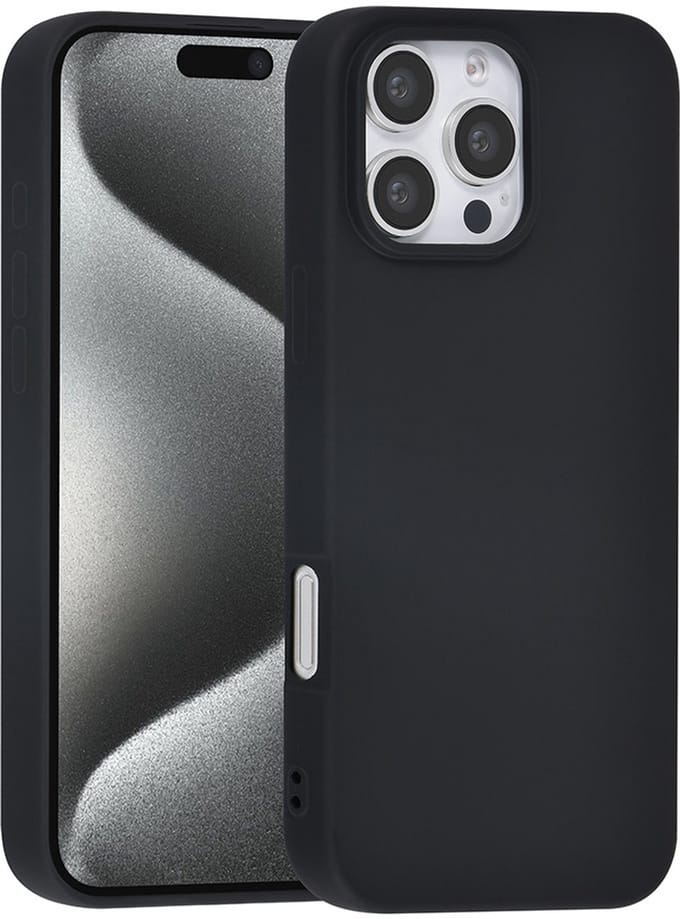 TUNIQ iPhone 16 Pro Max Backcover hoesje TPU - Zwart