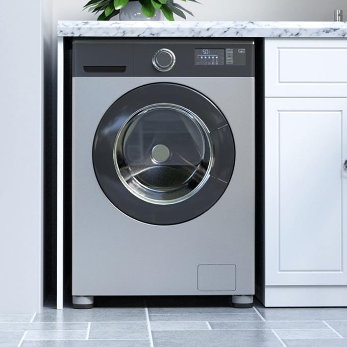 Coussinets antidérapants et Anti-vibrations pour Machine à laver, 4 pièces, pour le lavage des appareils ménagers gris