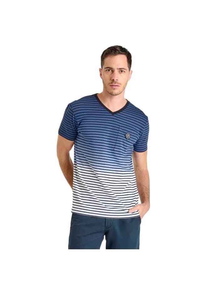 Le Temps Des Cerises Russell-T-shirt voor heren