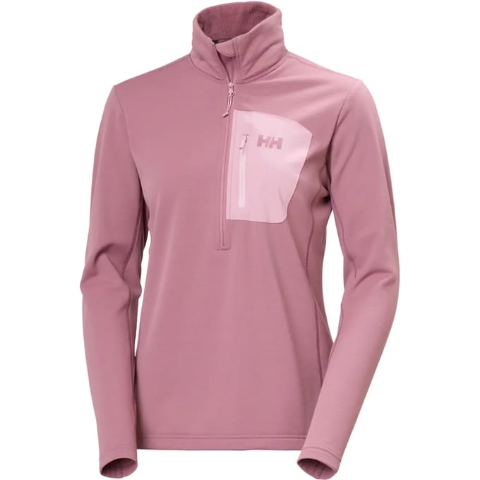 Helly Hansen Versalite 1/2 Zip, fleecetrui, dames, roze