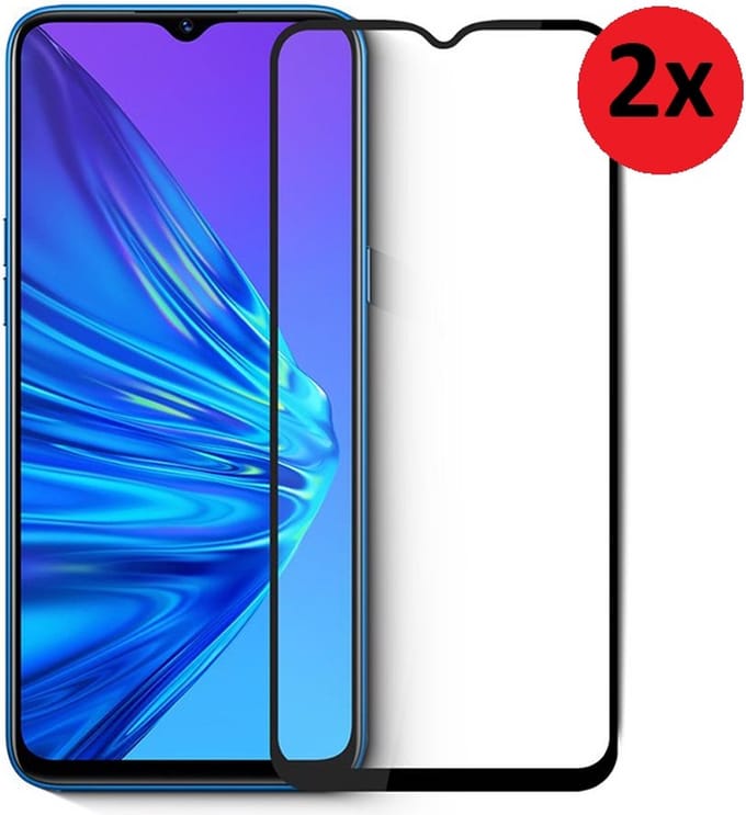 MoDo screenprotector Geschikt voor Nokia G11/ G21 - Full Glas - 2 stuks