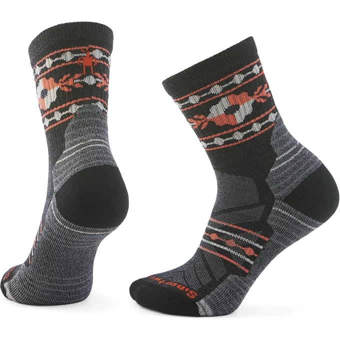 Damessokken Smartwool Light Cushion Retro Floral Mid Crew