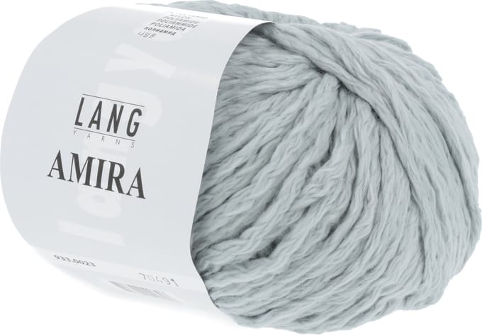 Lang Yarns Amira - 23 zilver - Katoen Garen
