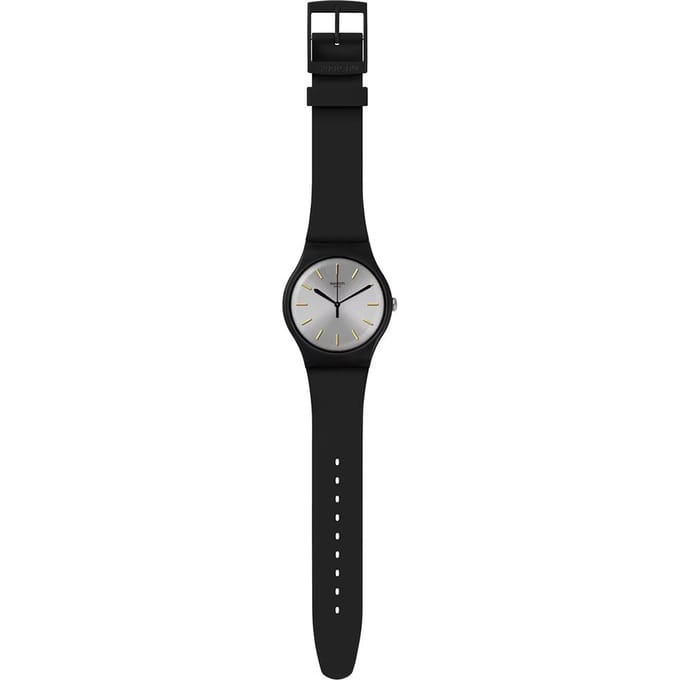 Swatch Originals Large (41mm) SUOB173 Back to Black Horloge