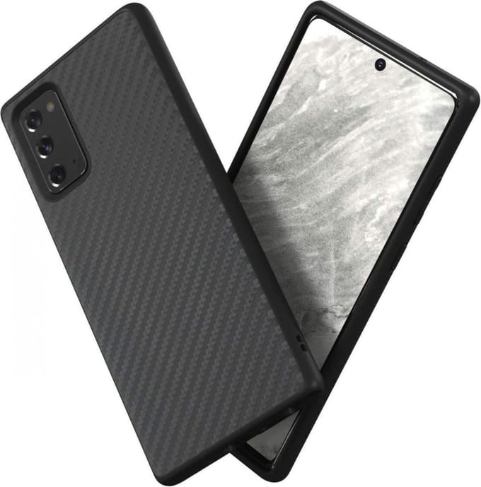 RhinoShield SolidSuit Carbon Fiber Hoesje Geschikt voor Samsung Galaxy Note 20