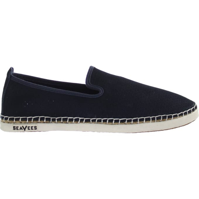 SeaVees Ocean Park Slip-On Blauw Suède Leren Dames Espadrilles