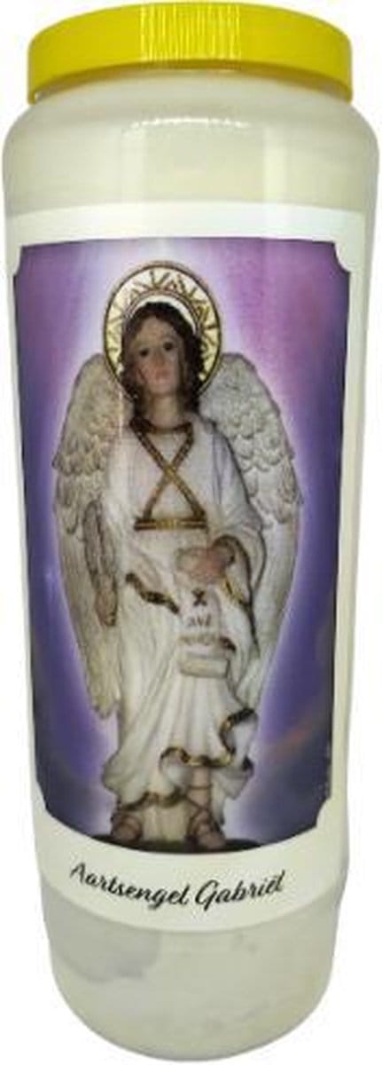 Engelbewaarder Gabriel 3 - Noveenkaars - 9 dagen brander (5 stuks)