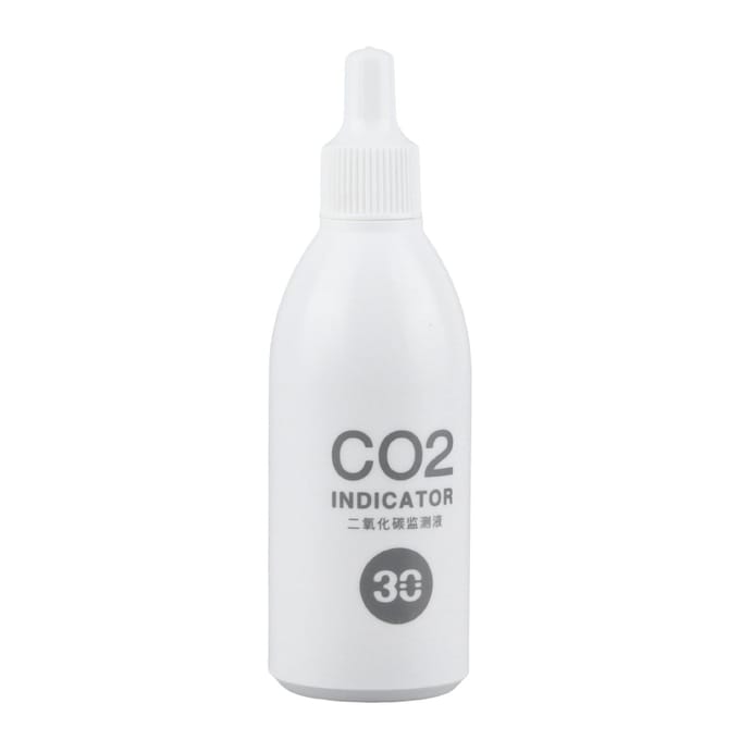 Aquarium CO2 Indicatoroplossing Langetermijnmonitoring Vissentank Vloeistoftest voor Aquarium Vissentank white