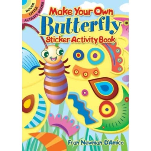 Make Your Own Butterfly Sticker Activity Book - Little Activity Books - Fran Newman-D'Amico