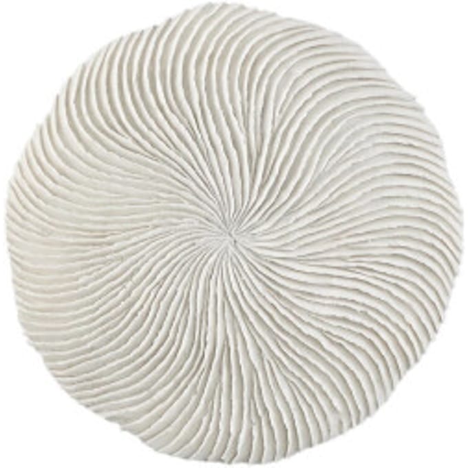 PTMD Wandpaneel Kathelle - 35x6x35 cm - Poly - Wit