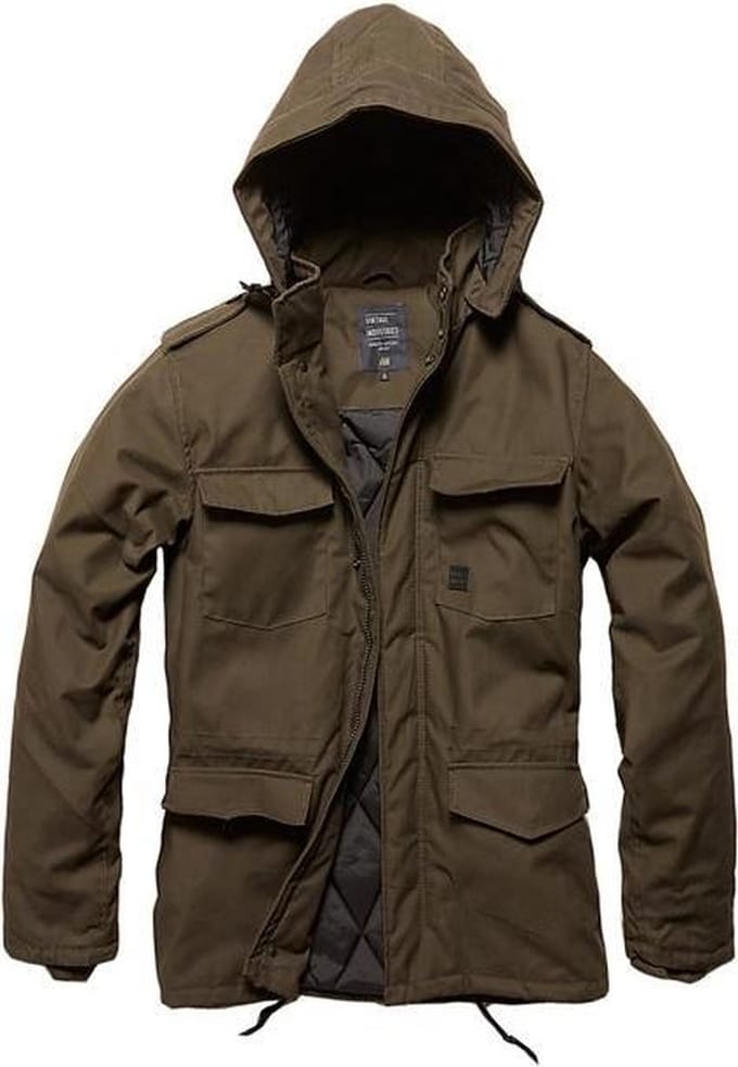 Vintage Industries Darren parka oak
