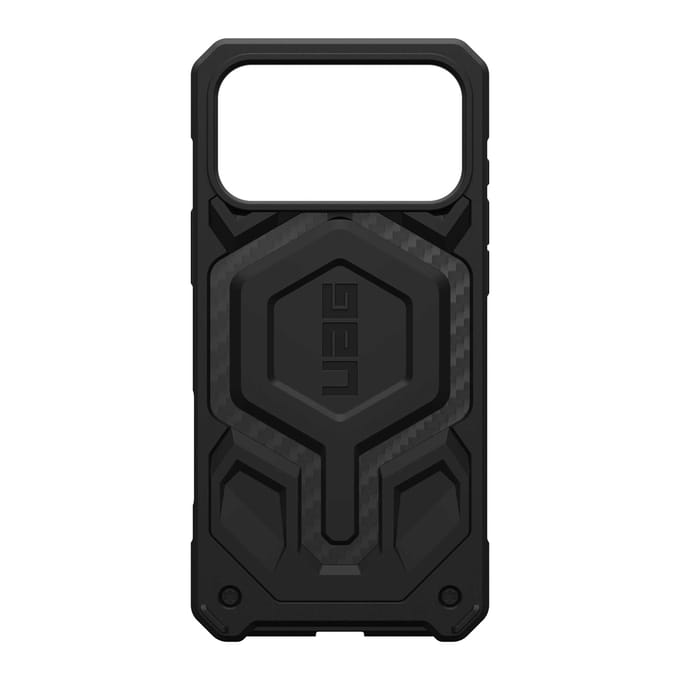 UAG Monarch Pro Backcover voor de Apple iPhone 17 Pro - Carbon Fiber