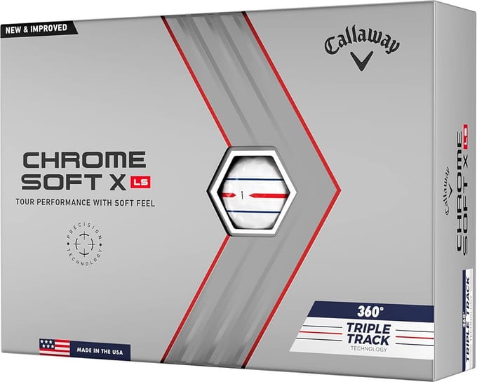Golfballen Chrome Soft X LS voor optimale prestaties