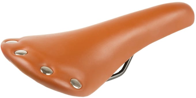M-wave Rivet Race Zadel Unisex Imitatie Leer Bruin