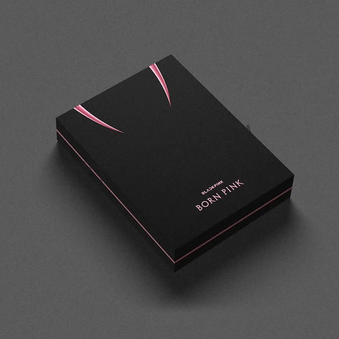 BLACKPINK - [BORN PINK] 2e Album Box Pink