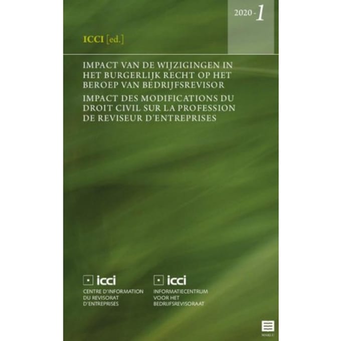 Impact Van De Wijzigingen In Het Burgerlijk Recht Op Het Beroep Van Bedrijfsrevisor. Impact Des