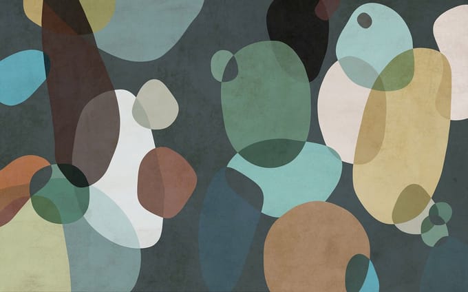 Fotobehang - Form Symbiotic 400x250cm - Vliesbehang