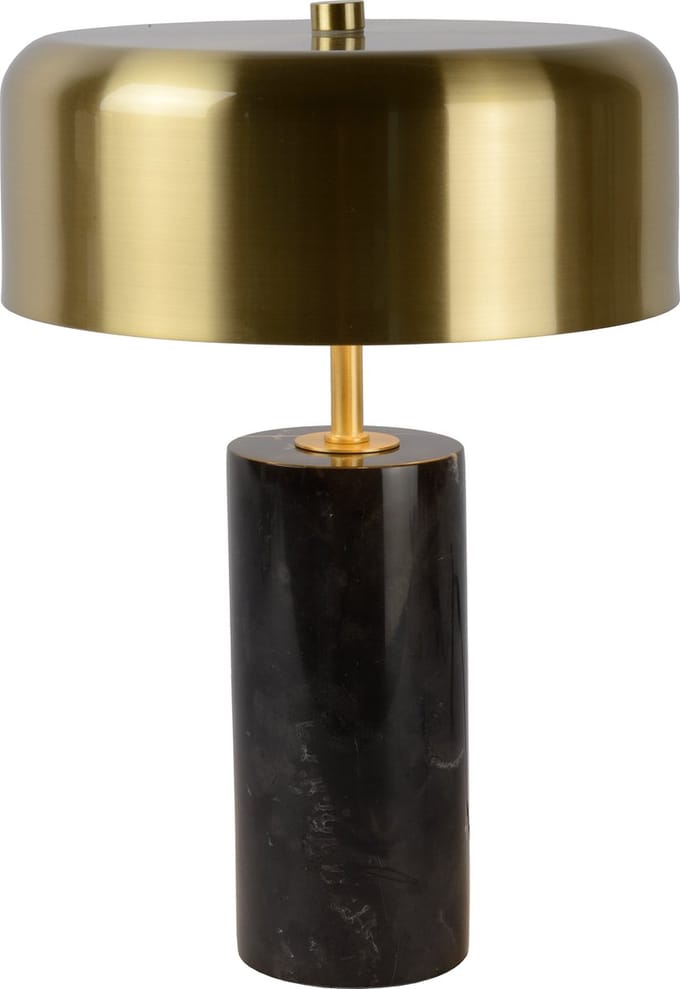 Lucide MIRASOL - Tafellamp - Ø 25 cm - 3xG9 - Zwart