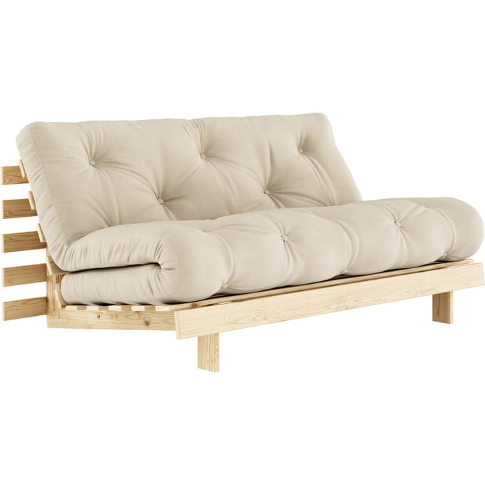Karup Slaapbank Roots 160 - 747 Beige - 100 raw