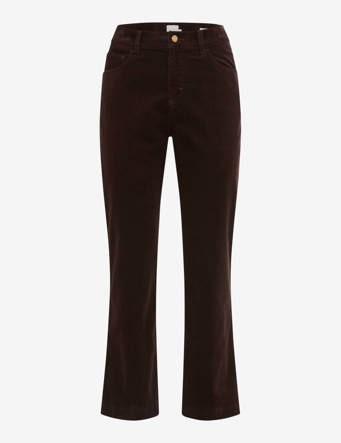 Brax Dames Jeans  Style MAY S BRUNETTE, donkerbruin, maat 38