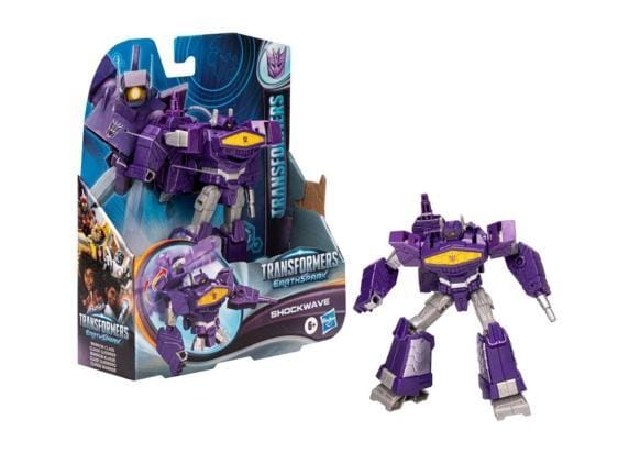 Hasbro Transformers Earthspark Warrior Class - F8577-SHOCKWAVE Actiefiguren en superhelden