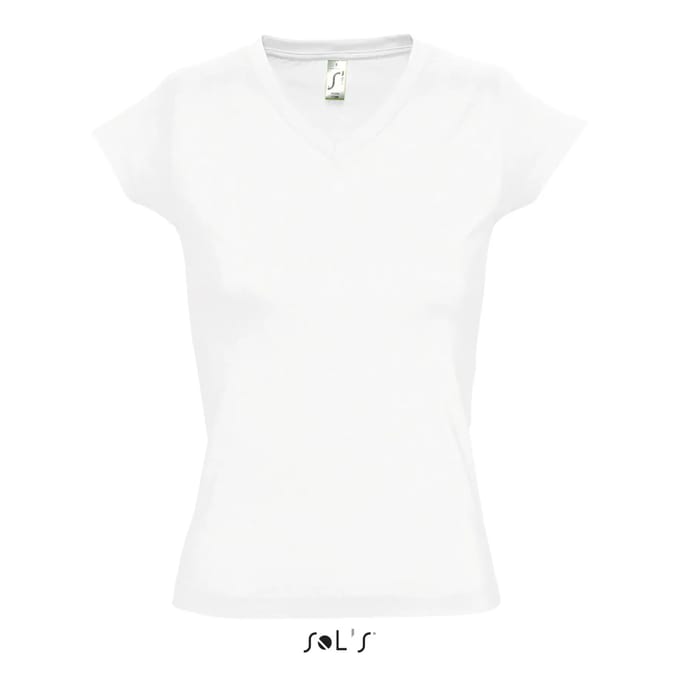 SOL'S Women´s V-Neck-T-Shirt Moon L156 - White - S