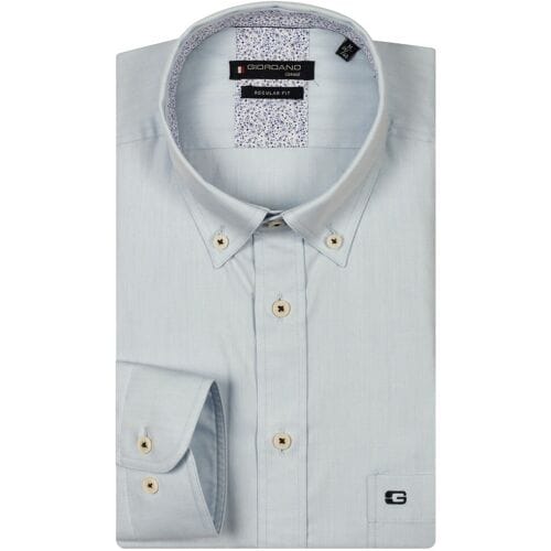 Giordano – Ivy – Heren – Overhemd – Katoen - Button Down – Regular fit – Navy – 517008-60