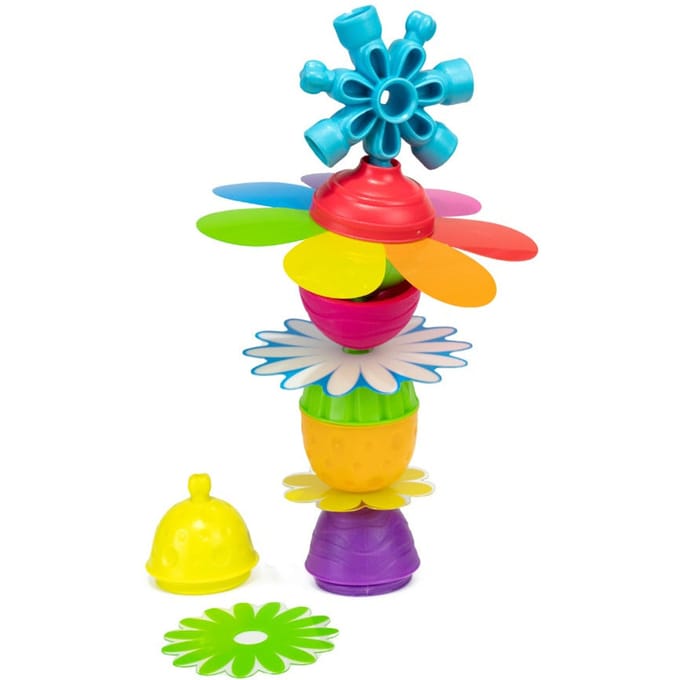 Lalaboom - Educatieve kralen en bloemen - 25 Stuks