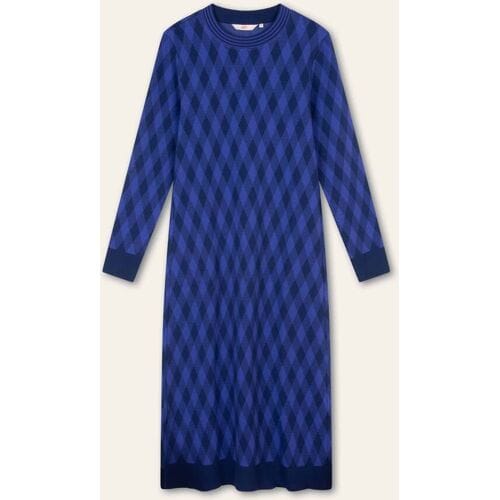 Oilily Dazzling Jurk- maatS Porcelain Blauw