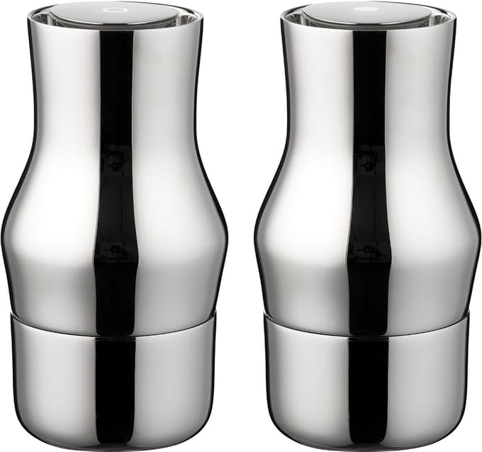 Gense Dorotea Peper- en zoutmolenset Dia 7,31 x 14 cm Glanzend staal