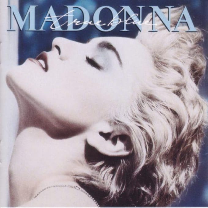 CD MADONNA True Blue W225442 Sire 1986 VS Pop Gebruikt gray