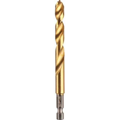 Milwaukee Metaalboor Shockwave HSS-G Tin Red Hex Shockwave HSS-G TiN Red Hex 9 mm - 1 st - 48894721
