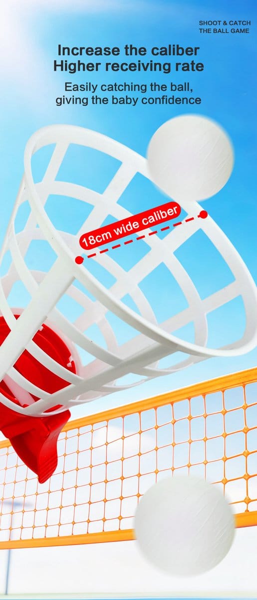 Schepbal Werp- en Vangspel – Buitenspeelgoed – Ouder-kind Interactief Spel voor Tuin, Strand, Picknick en Kamperen