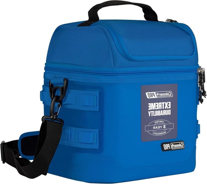 Zachte Koelbox - Lunchtas - Buitenactiviteiten - 30 uur koel - 16 blikjes - Blauw