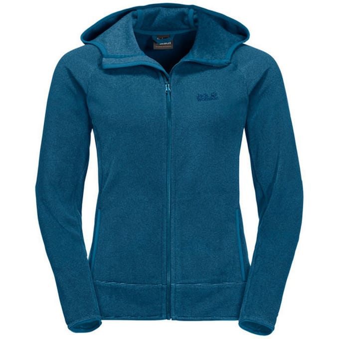 Jack Wolfskin Arco Dames Blauw Track Jacket